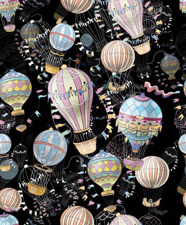 Behang Ballonnen - Afbeelding 2