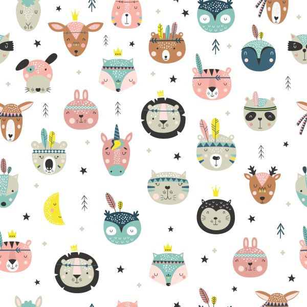 Behang Voor Meisjes, Dieren, Honden, Sterren - Afbeelding 2