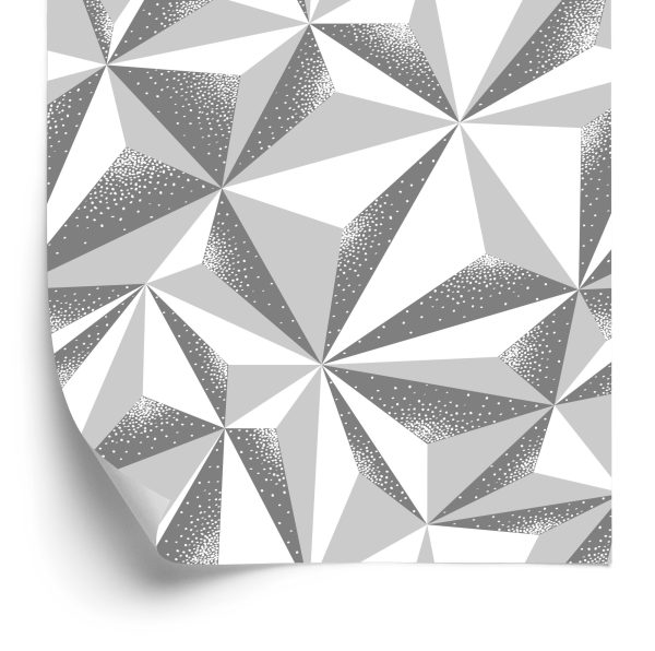 Tapete Geometrisch – 3D-Effekt