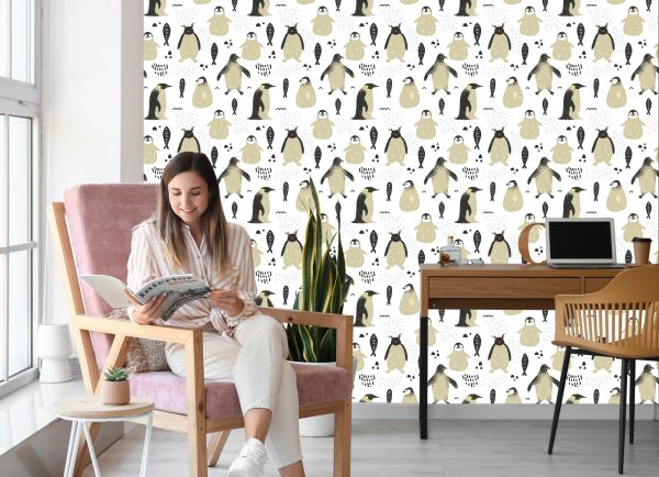 Behang Pinguïns - Afbeelding 7