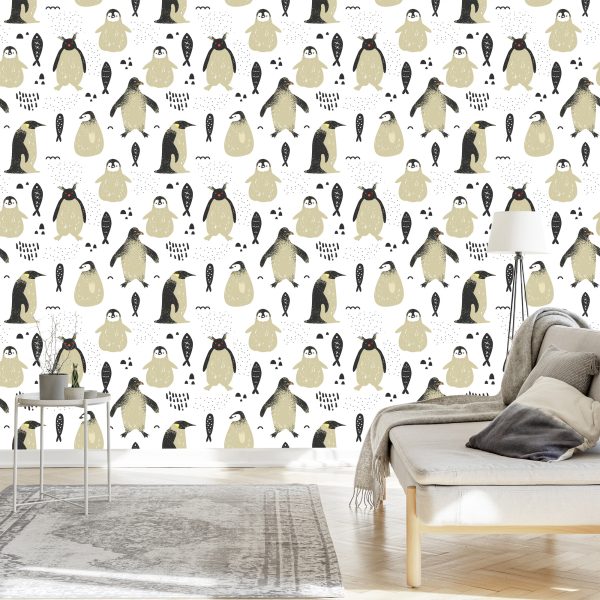 Behang Pinguïns - Afbeelding 3