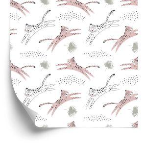 Behang Voor Kinderen - Wilde Katten