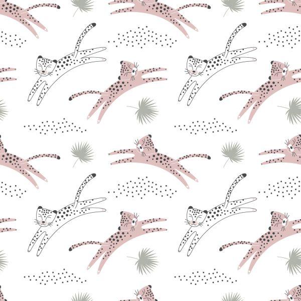 Behang Voor Kinderen - Wilde Katten - Afbeelding 2