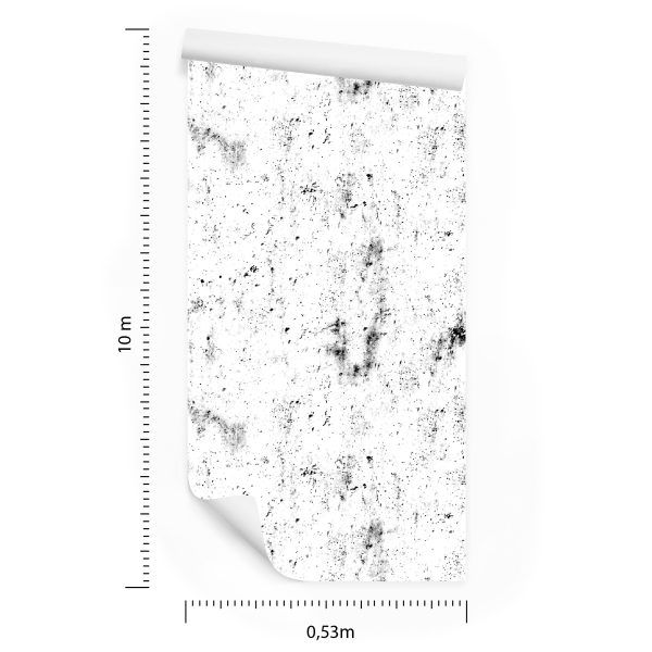 Behang Oud Vuil Beton - Afbeelding 8