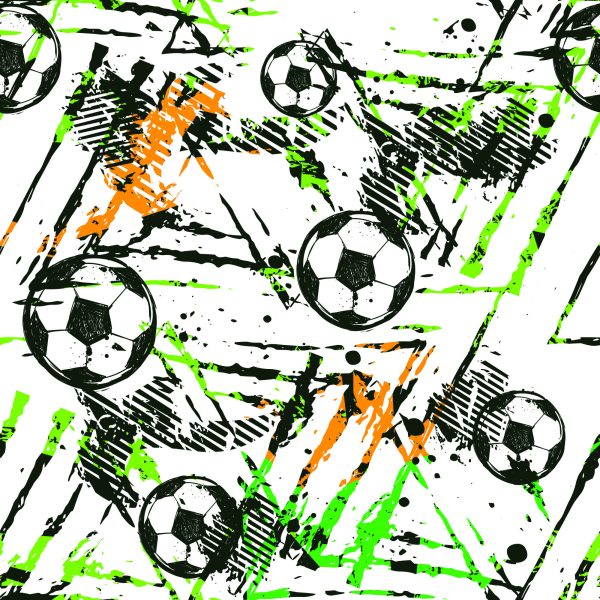 Behang Muur Voor De Voetbalkamer Van Een Jongen - Afbeelding 2
