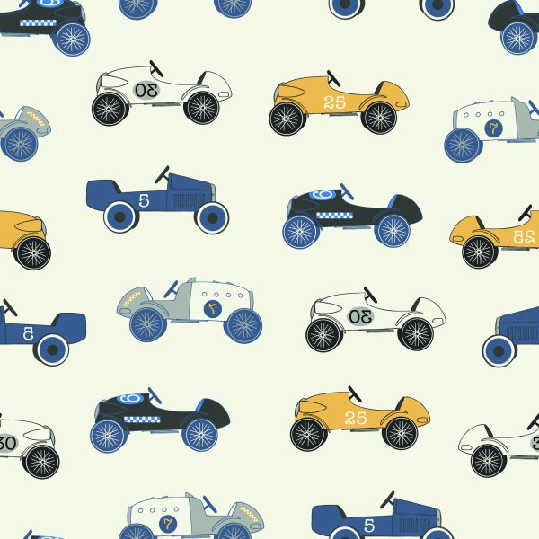 Behang Raceauto's - Afbeelding 2