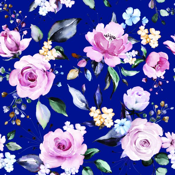 Behang Rozen Kleurrijke Bloemen - Afbeelding 2