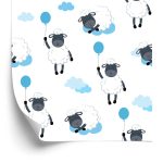 Behang Schapen Met Ballonnen