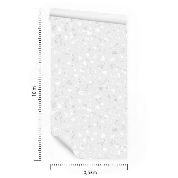 Behang Betonnen Terrazzo - Afbeelding 8