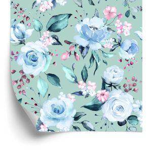 Behang Rozen In Modieuze Kleuren