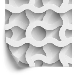 Behang Abstracte 3D-Golven