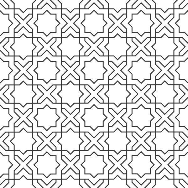 Behang Geometrisch - Oosters Patroon - Afbeelding 2