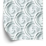 Behang Abstract 3D Geometrisch Patroon