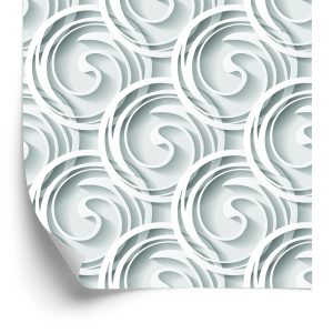 Behang Abstract 3D Geometrisch Patroon