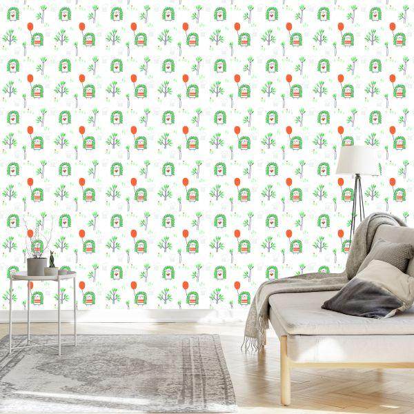 Behang Natuur Kinderkamer In Scandinavische Stijl - Afbeelding 3