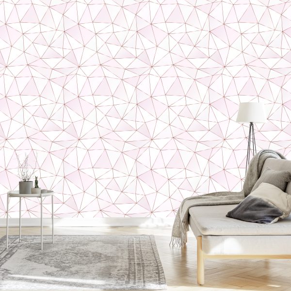 Behang Modern Geometrisch Patroon - Afbeelding 3