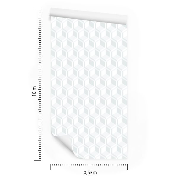 Behang Abstract Sierlijk Patroon - 3D-Effect - Afbeelding 8