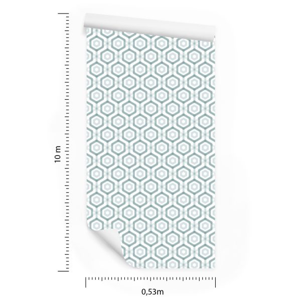 Behang Modernistisch Geometrisch Patroon - Afbeelding 8