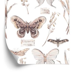Behang Voor Keukenvlinders, Bloemen, Planten, Natuur