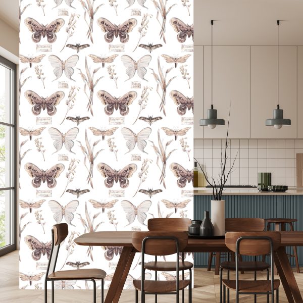 Behang Voor Keukenvlinders, Bloemen, Planten, Natuur - Afbeelding 4
