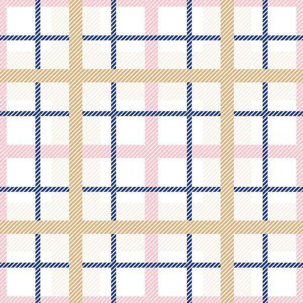 Behang 3D Plaid Optische Geometrische Slaapkamer - Afbeelding 2