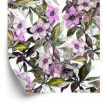 Behang Aquarel Bloemen