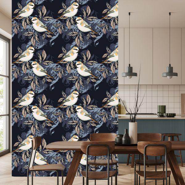 Behang Kleurrijke Vogels - Afbeelding 4