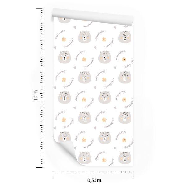 Behang Planten Bloemen - Afbeelding 8
