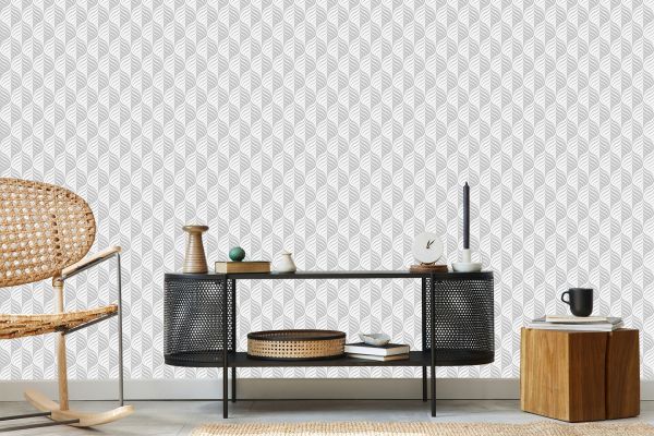 Behang Abstracte Geometrische Vormen 3D-Decor - Afbeelding 5