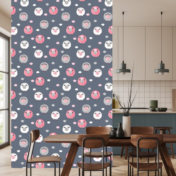 Behang Lieve Schaap - Afbeelding 4