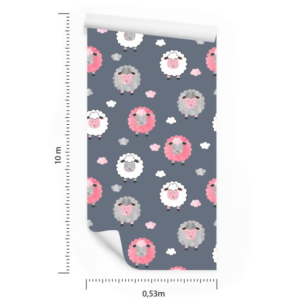 Behang Lieve Schaap - Afbeelding 8
