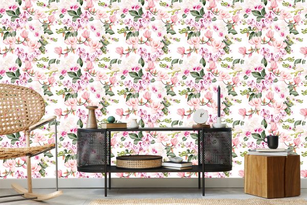 Behang Orchidee Orchidee Bloemen Natuur Voor Woonkamer - Afbeelding 5
