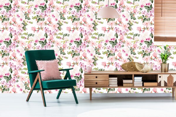 Behang Orchidee Orchidee Bloemen Natuur Voor Woonkamer - Afbeelding 6