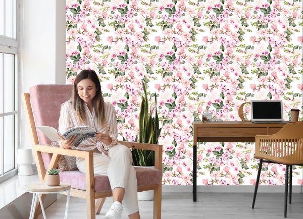 Behang Orchidee Orchidee Bloemen Natuur Voor Woonkamer - Afbeelding 7