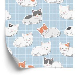 Behang Voor Kinderen - Katten