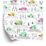 Behang Kinderkamer In Auto's, Vrachtwagens