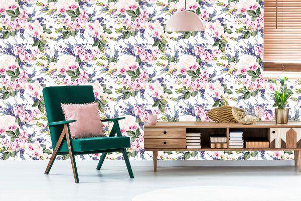 Behang Voor Woonkamer Groene Bloemen Orchideeën Orchidee - Afbeelding 6
