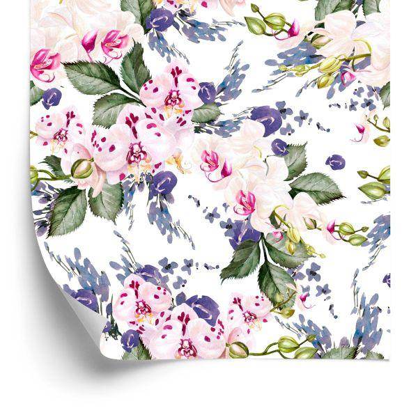 Behang Voor Woonkamer Groene Bloemen Orchideeën Orchidee