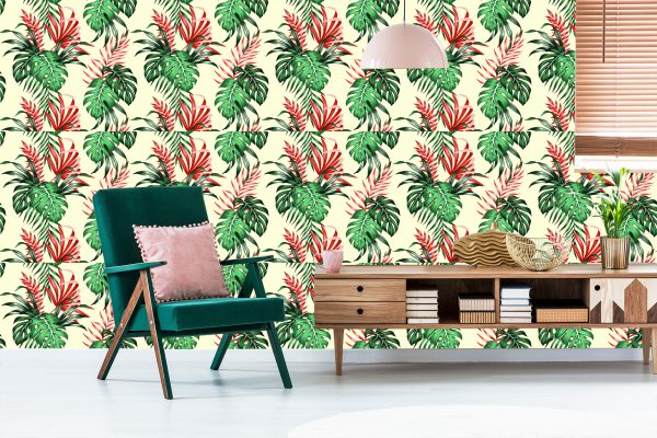 Behang Tropische Planten - Afbeelding 6