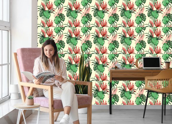 Behang Tropische Planten - Afbeelding 7