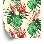 Behang Tropische Planten