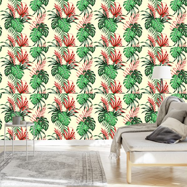 Behang Tropische Planten - Afbeelding 3