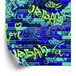 Behang Graffiti Op De Muur