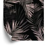 Behang Palm Bladeren