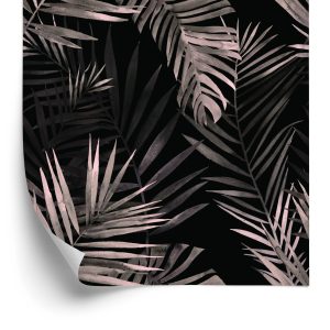 Behang Palm Bladeren