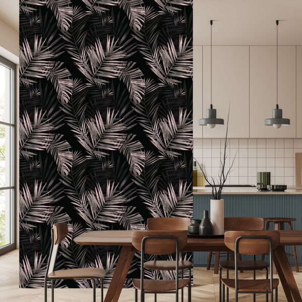 Behang Palm Bladeren - Afbeelding 4
