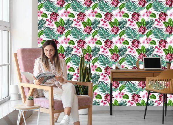 Behang Bloemen - Afbeelding 7