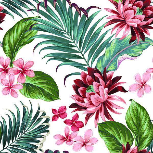Behang Bloemen - Afbeelding 2