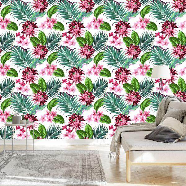 Behang Bloemen - Afbeelding 3