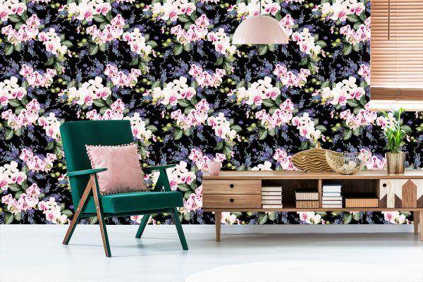 Behang Bloemen. Natuur. Orchideeën. Natuur - Afbeelding 6